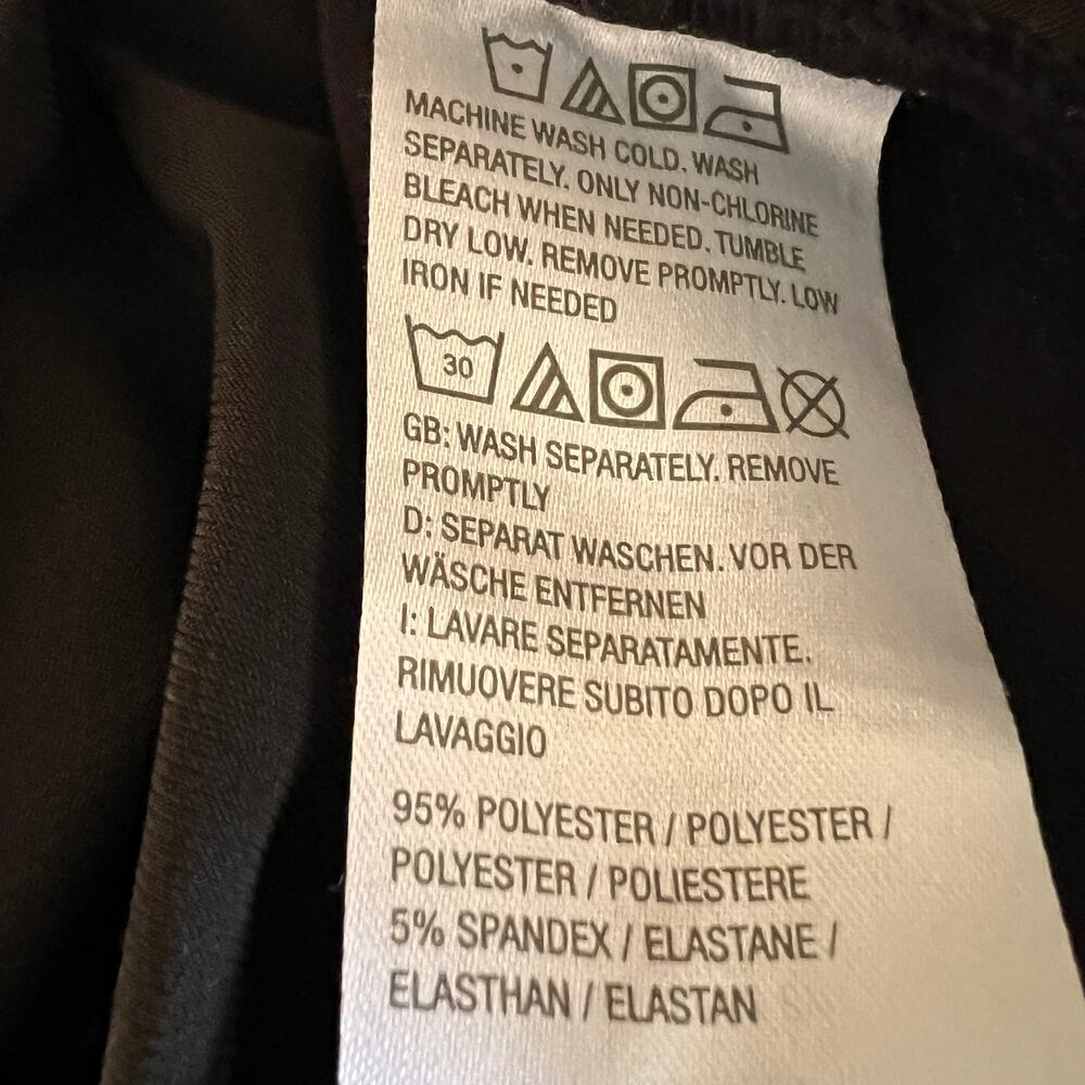 Susan Graver Liquid Knit Pull On Pants XLT Brown Straight Leg Travel Career - Picture 6 of 7